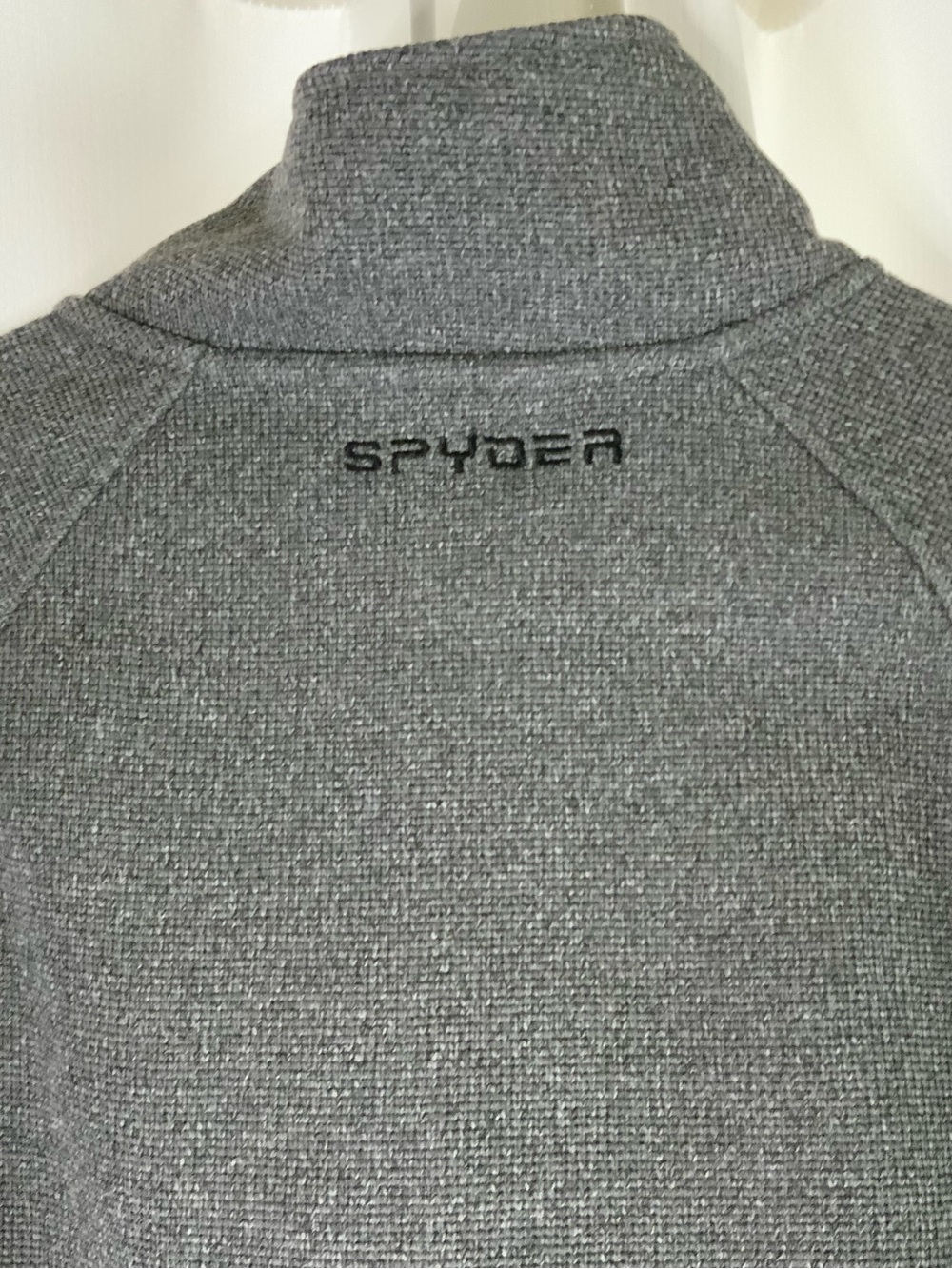 Spyder Women's Gray & Black Half-Zip Performance Pullover - Picture 5 of 8